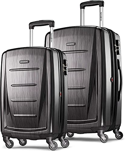 Artic Pink Hardside Luggage with Spinner Wheels, Carry-On 20-Inch V95773