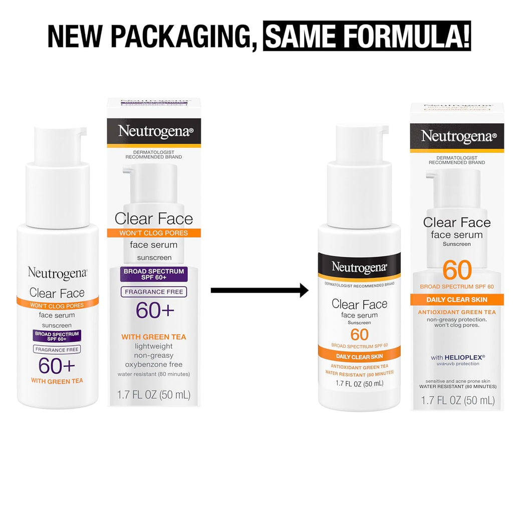 Broad Spectrum SPF 60 Non-Comedogenic Face Sunscreen, 1.7 fl. oz H7200