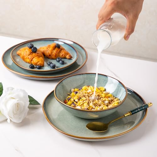 24pc Ceramic Dinnerware Set V869574