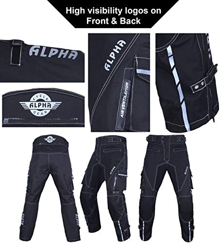 Black Motocross Pants Waist 40"-42" Inseam 34" S993
