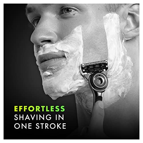 Men's Razor with Exfoliating Bar and Magnetic Stand Q849