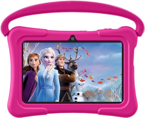 7 inch Android Tablet with 32GB, Shockproof Case Pink H58214