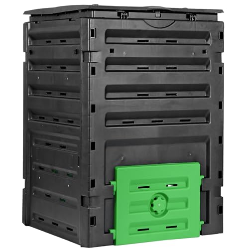 120 Gallon Black BPA Free Compost Bin A391665