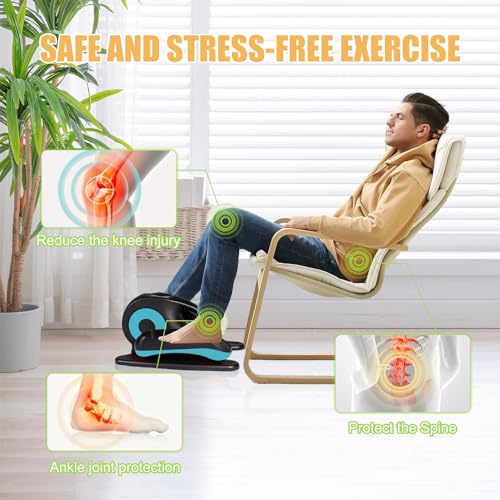 Compact Portable Electric Elliptical Machine with Remote Control Y362520