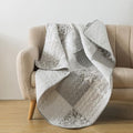 50" x 60" Cotton Quilted Throw Blanket G222394