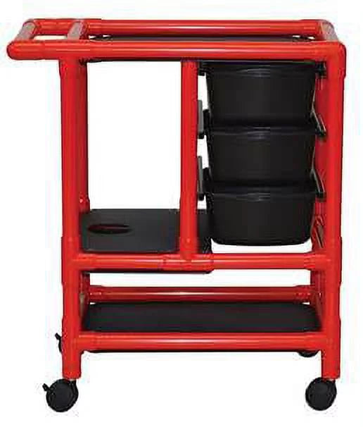 Red Emergency Crash Cart B4065