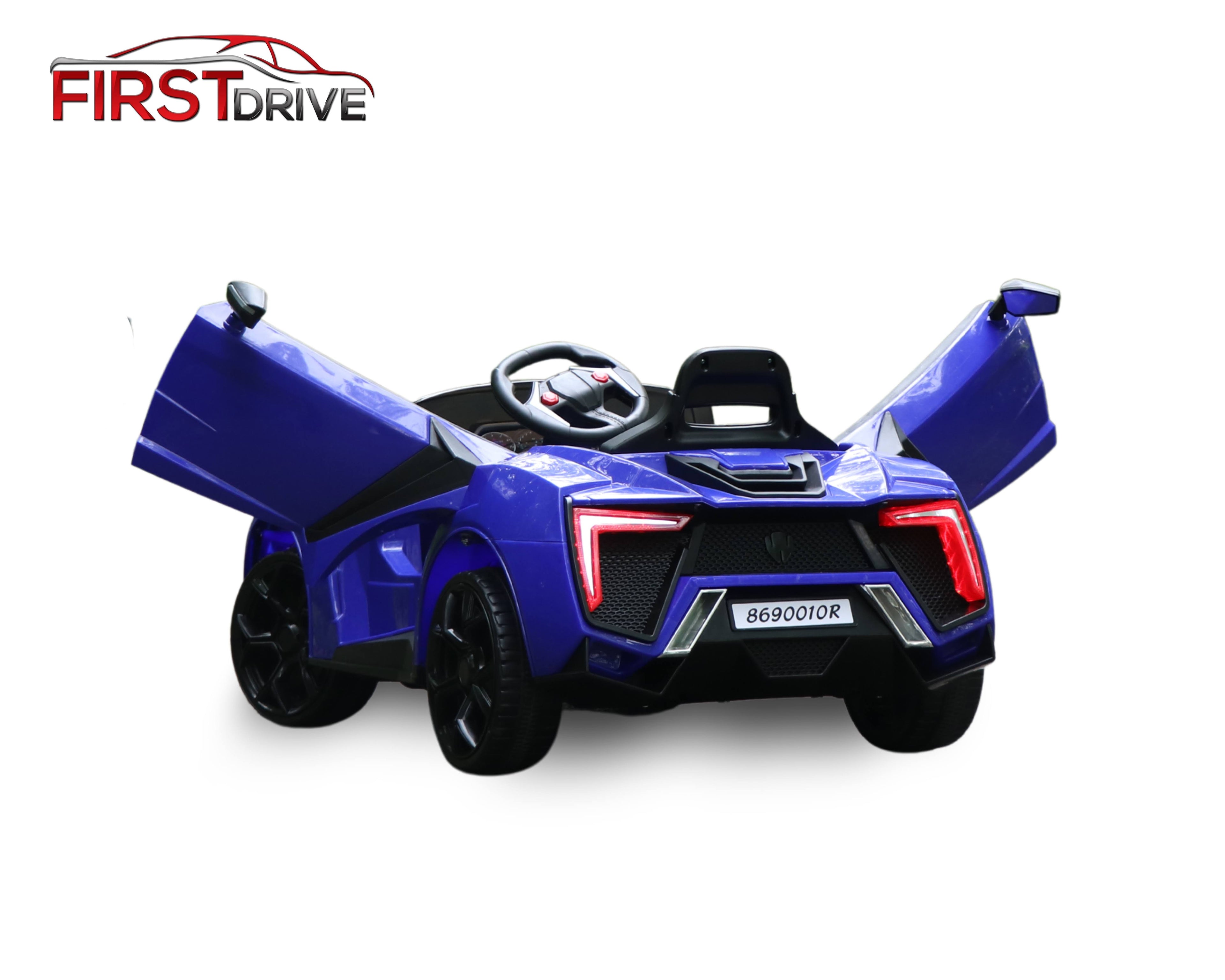 Blue 12V Electric Ride on Car with Remote B27585
