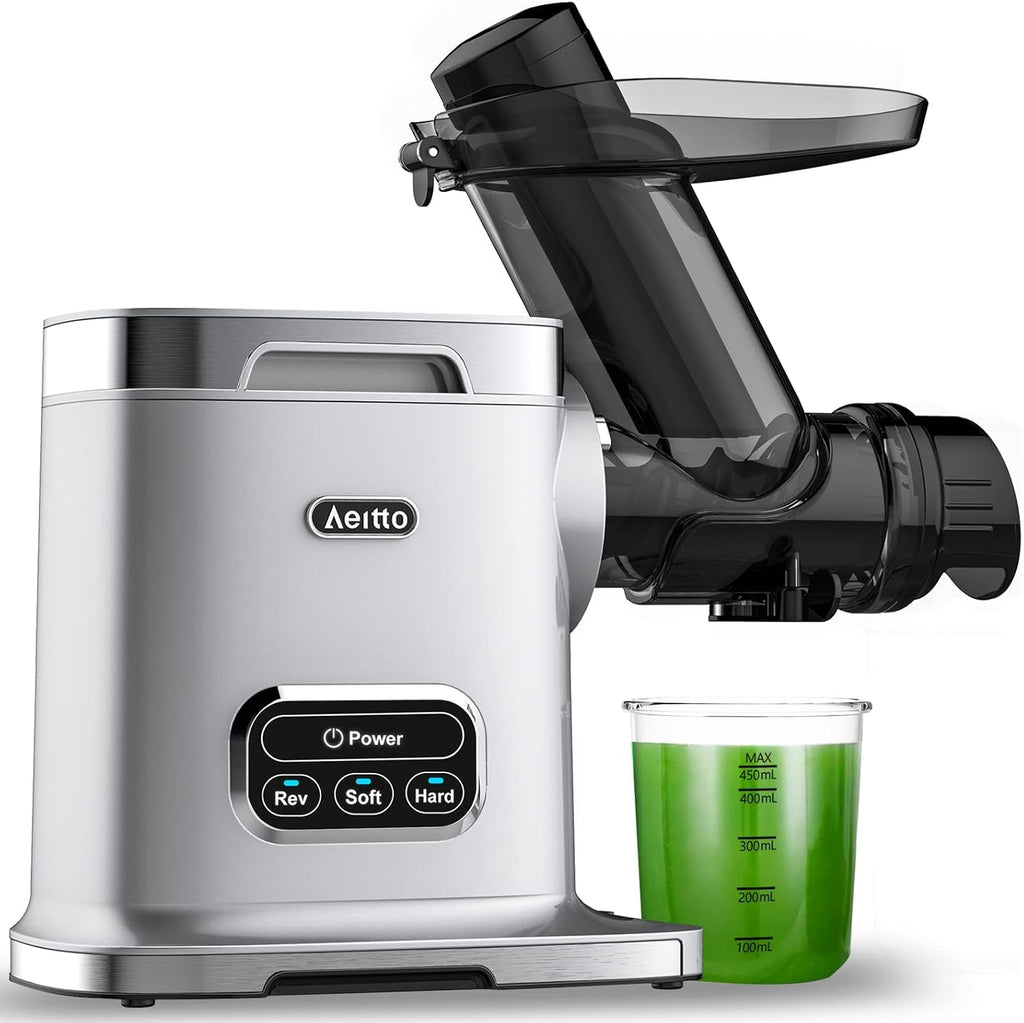 Cold Press Juicer with 3 Inch Wide Chute E522