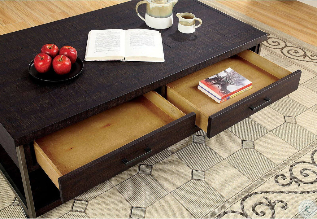 Dark Oak Coffee Table S60918