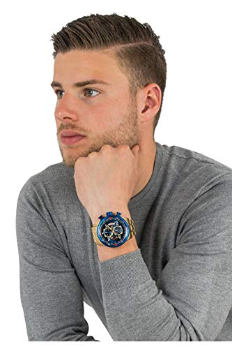 Stainless Steel Quartz Watch - 48mm E568