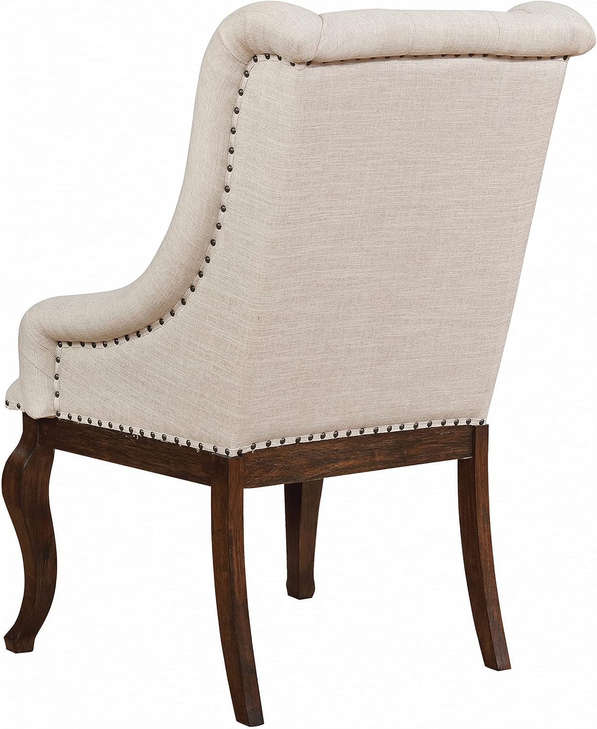 Antique Java and Cream Arm Chairs (Set of 2) M327