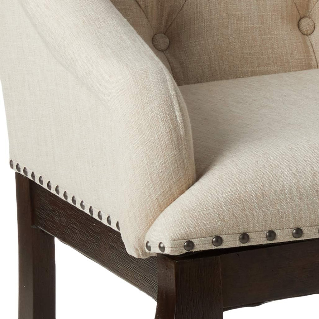 Antique Java and Cream Arm Chairs (Set of 2) M327