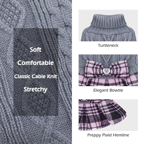 Dog Sweater with Bowtie J97612
