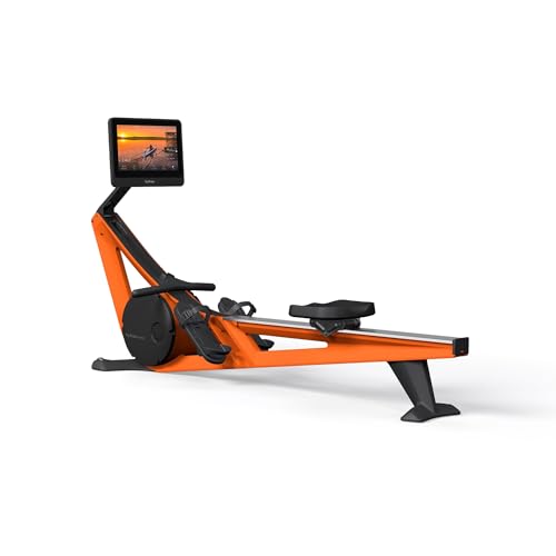 Wave Rowing Machine with 16" HD Touchscreen & Speakers - Foldable C8927