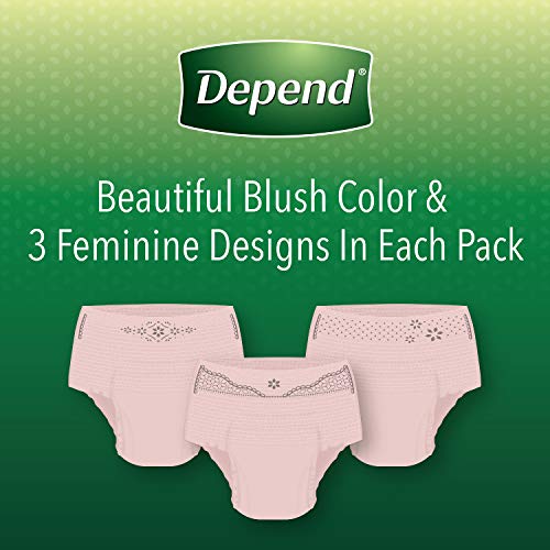 Blush Small 90 Count Disposable Incontinence Underwear R63034