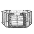 Convertible Walk-Through 28 x 42 Dog Playpen with Gate Q80046