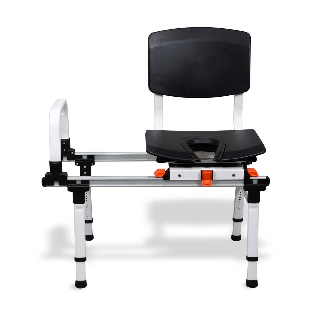 Sliding Shower Transfer Bench with Swivel Seat X2777