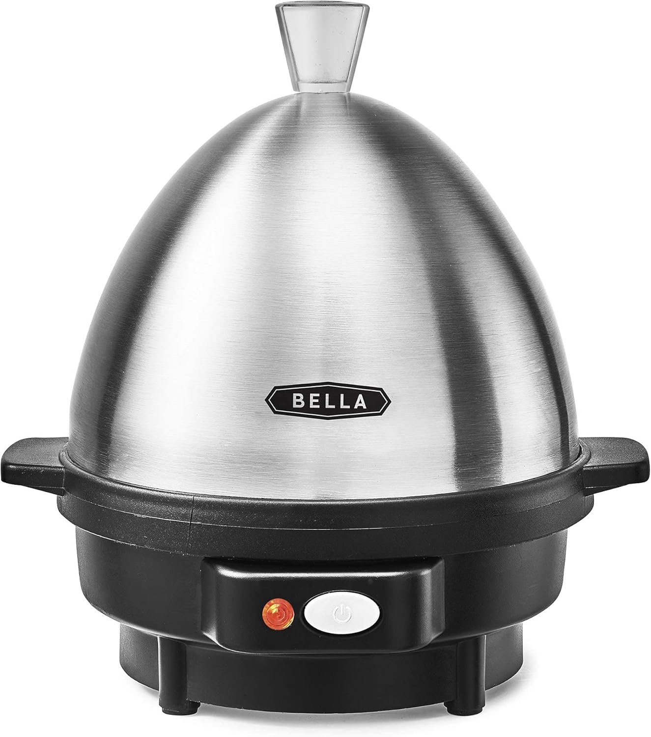 Black Electric Egg Cooker with 7 Egg Capacity Tray B38530