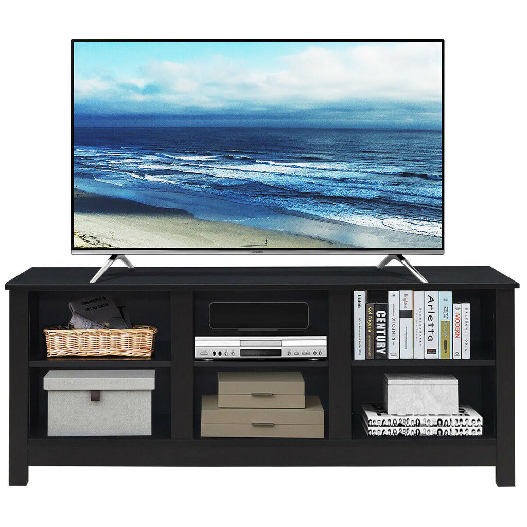 Black Entertainment TV Stand Cabinet K59526