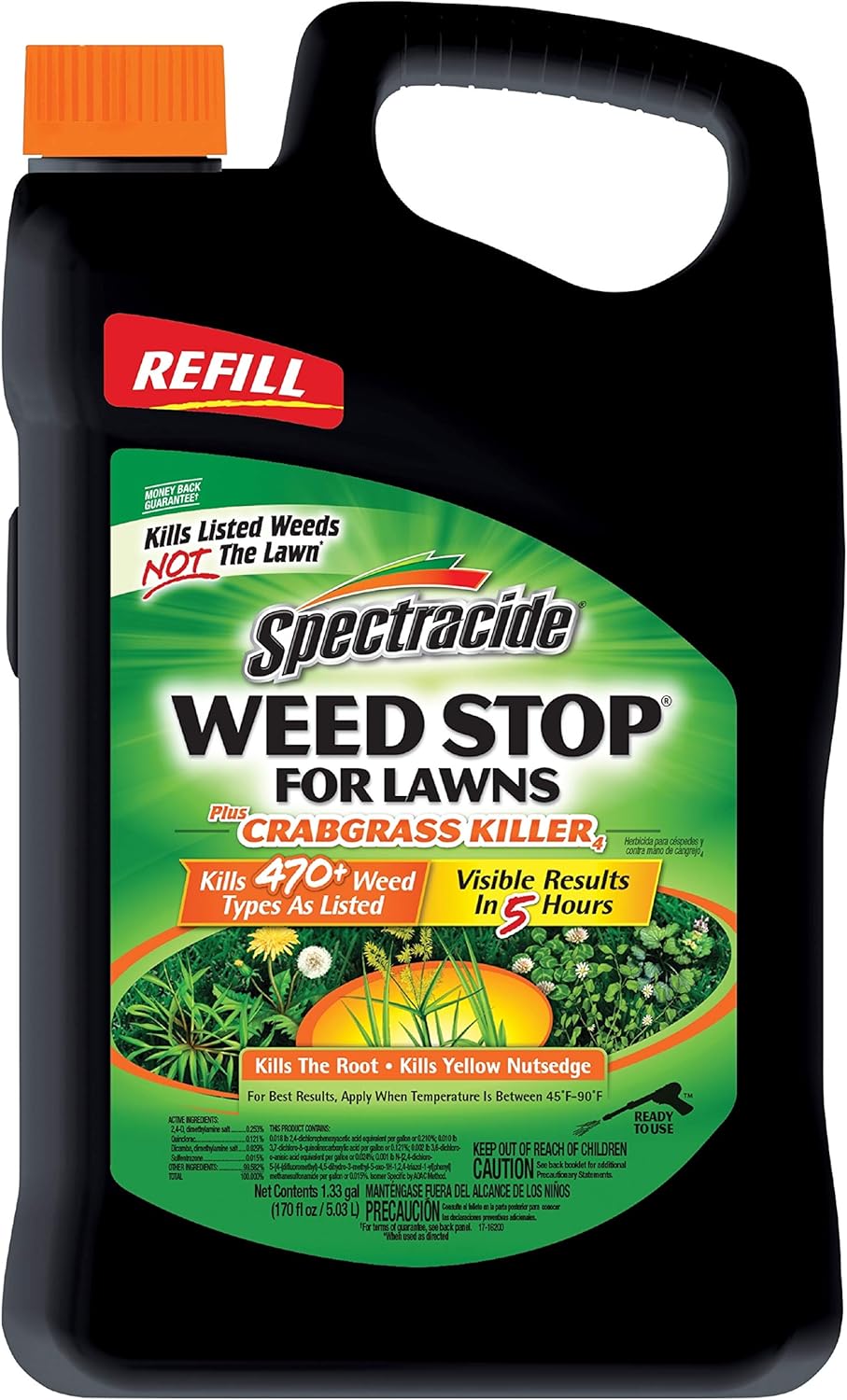 1.33 Gallon Weed Stop Plus Crabgrass Killer AccuShot Refill Q955