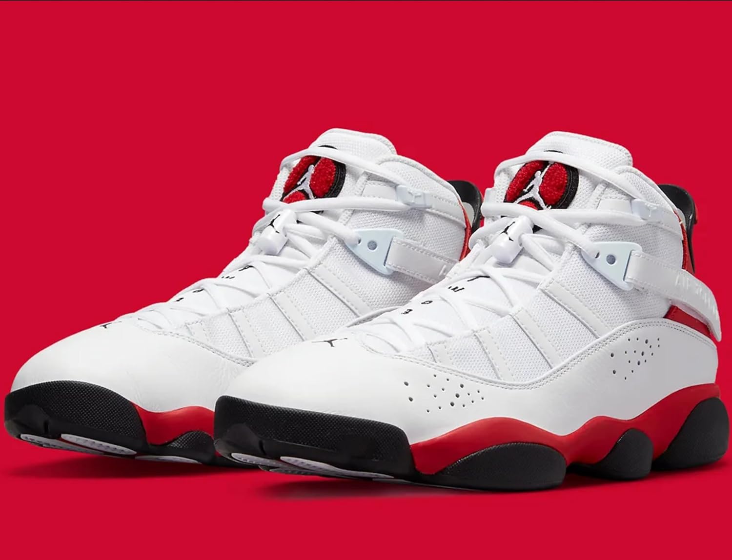 White/Red/Black Shoes T43765