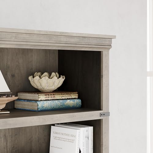 Grey 3 Tier Wooden Bookcase M683