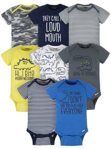 8-pack Short Sleeve Bodysuits N724