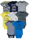 8-pack Short Sleeve Bodysuits N724