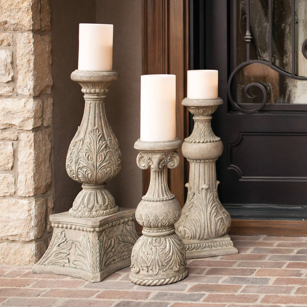 30in Floor Candlestick V1228