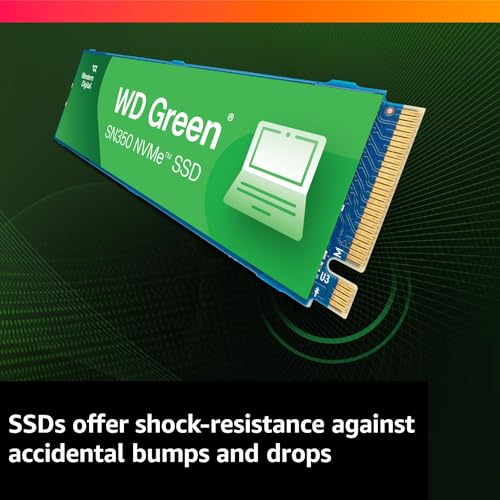 500GB WD Green SN350 NVMe Internal SSD Solid State Drive U235