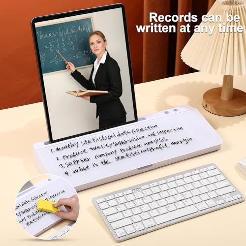 Glass Dry Erase Whiteboard with Storage F79740