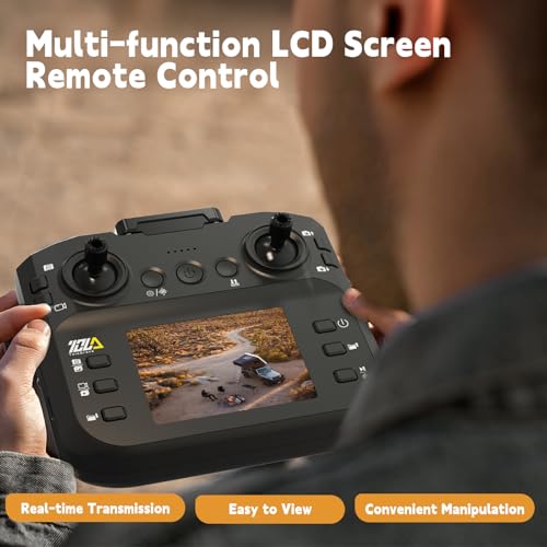 Foldable Drone with Camera and LCD Screen Remote Control V6669