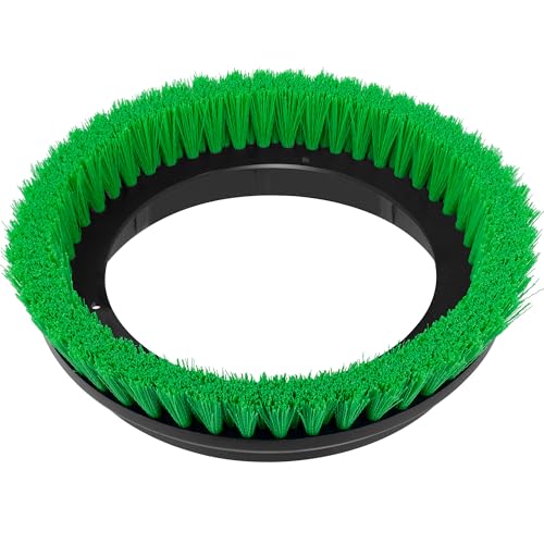 12" Diameter Light-Duty Green Scrub Brush N605338