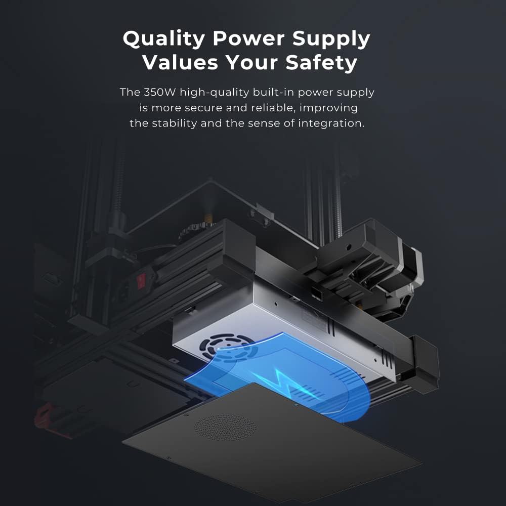 FDM 3D Printer with CR Touch Automatic Leveling Dual Z-axis 32-bit Silent Mainboard F9089