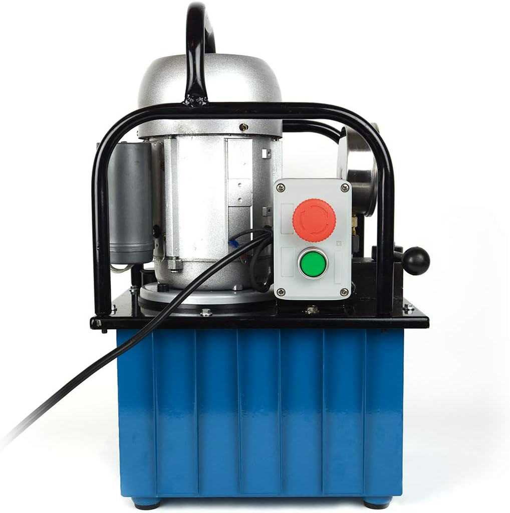 Electric Hydraulic Pump Power Pack Unit 2 Stage Single Acting 110v 10k psi 488 Cubic in Capacity E112