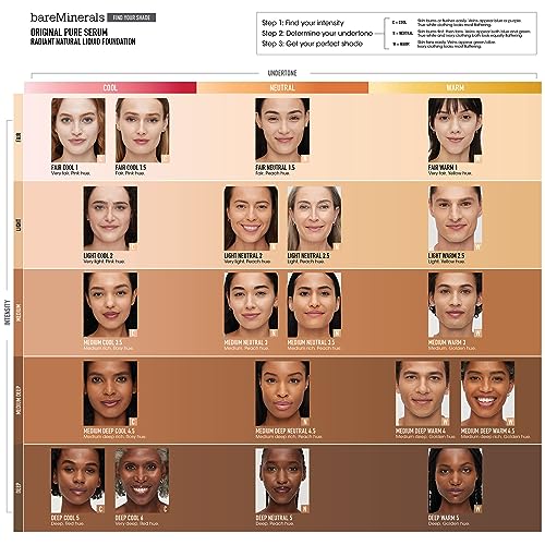 Original Pure Serum Radiant Natural Liquid Foundation Mineral SPF 20 S431321