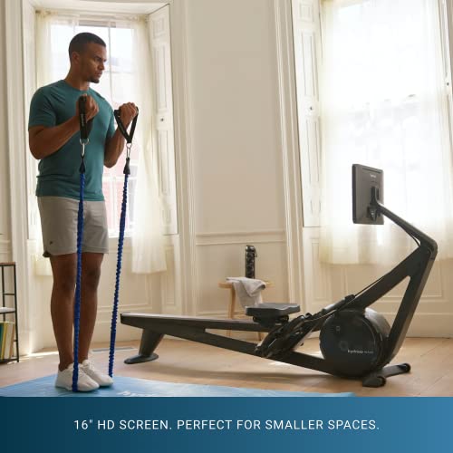 Wave Rowing Machine with 16" HD Touchscreen & Speakers - Foldable C8927