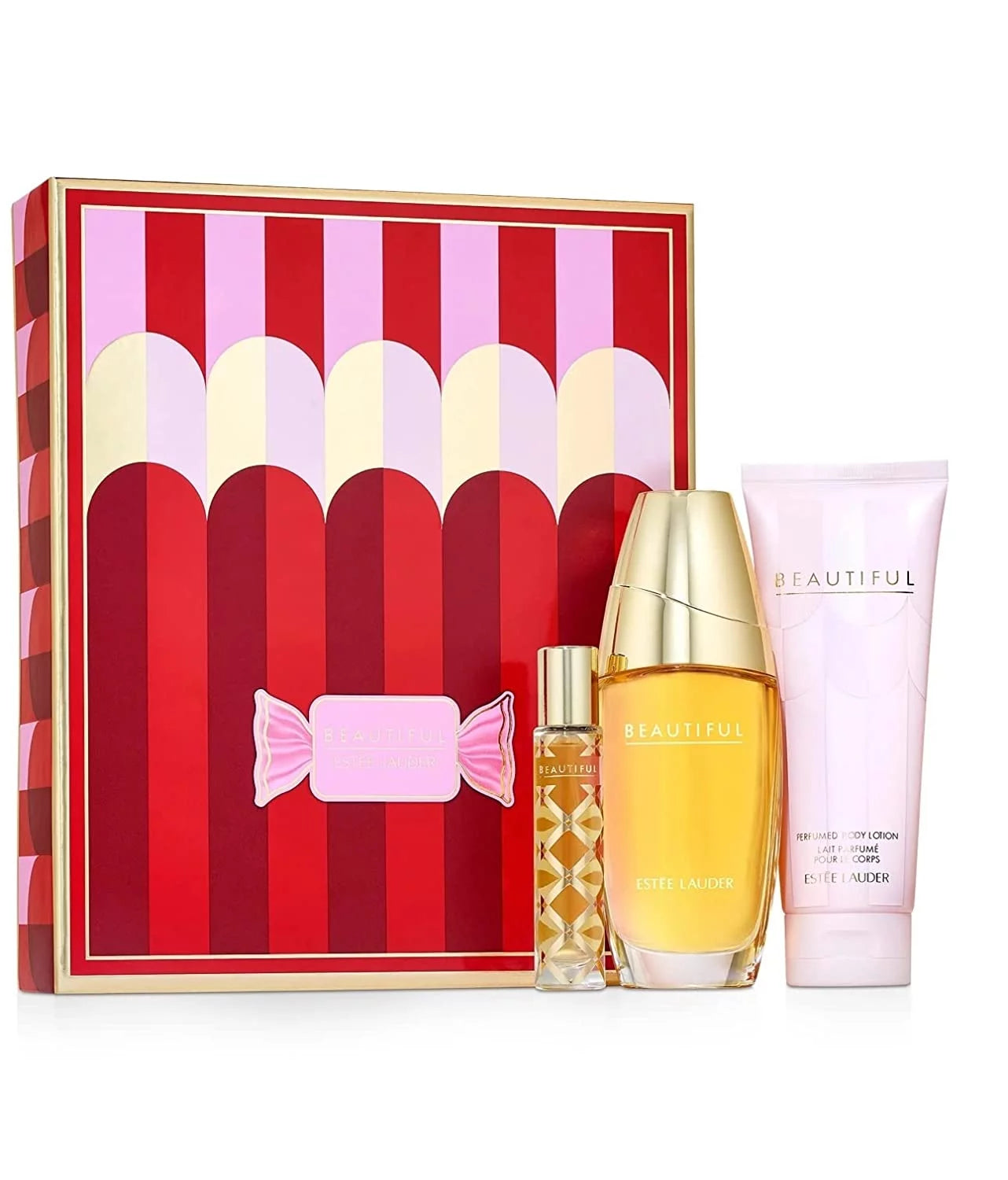 3PC Set 2.5 oz Eau De Parfum Spray + 3.4 oz Body Lotion + .2 oz Travel Spray L519908