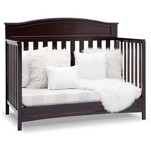 White 4-in-1 Convertible Baby Crib W960