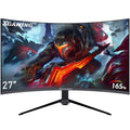 27-inch 165Hz Curved Gaming Monitor, 1440p QHD HDR Computer Monitor, Metal Black I746219