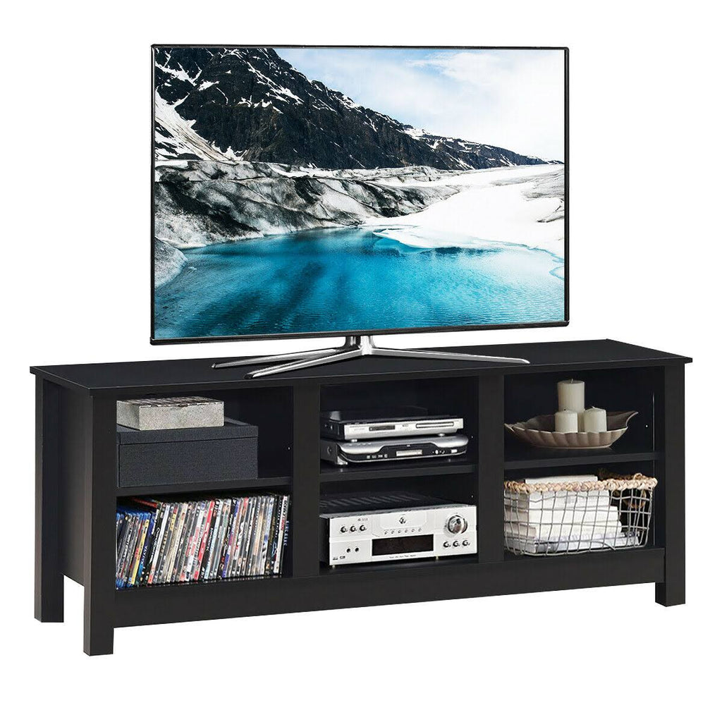 Black Entertainment TV Stand Cabinet K59526