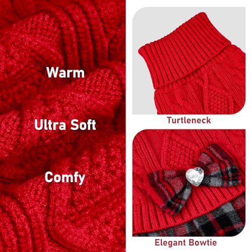 Dog Sweater with Bowtie J97612