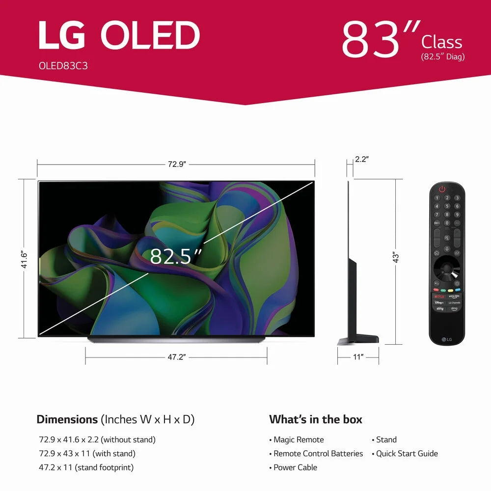 83" Class OLED 4K UHD Smart TV H134