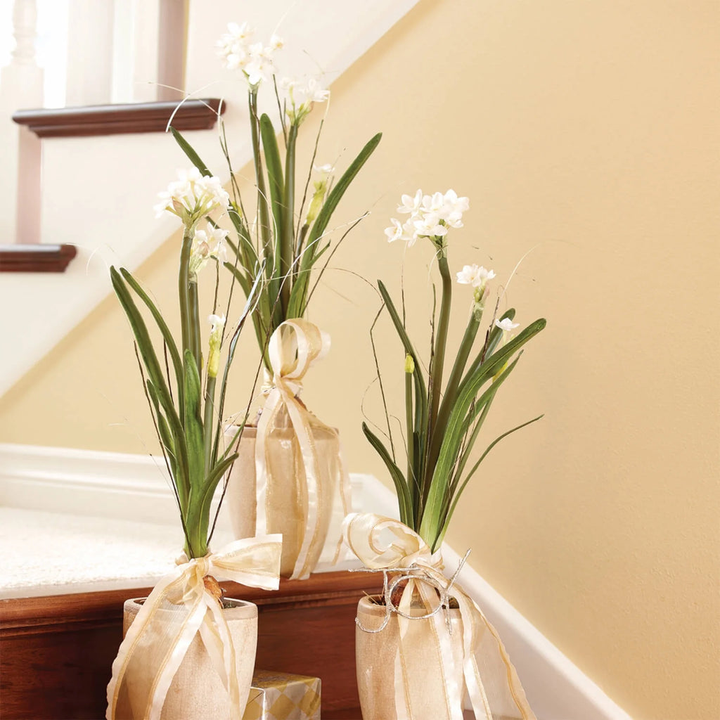 Artificial Paperwhite Stem 20"H White X260