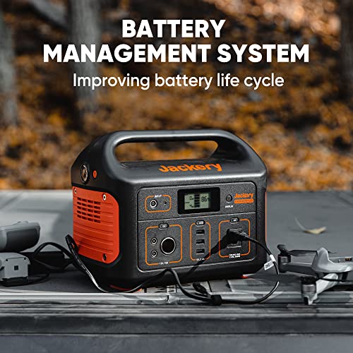 518Wh Portable Lithium Power Station with 110V/500W AC Outlet W49115