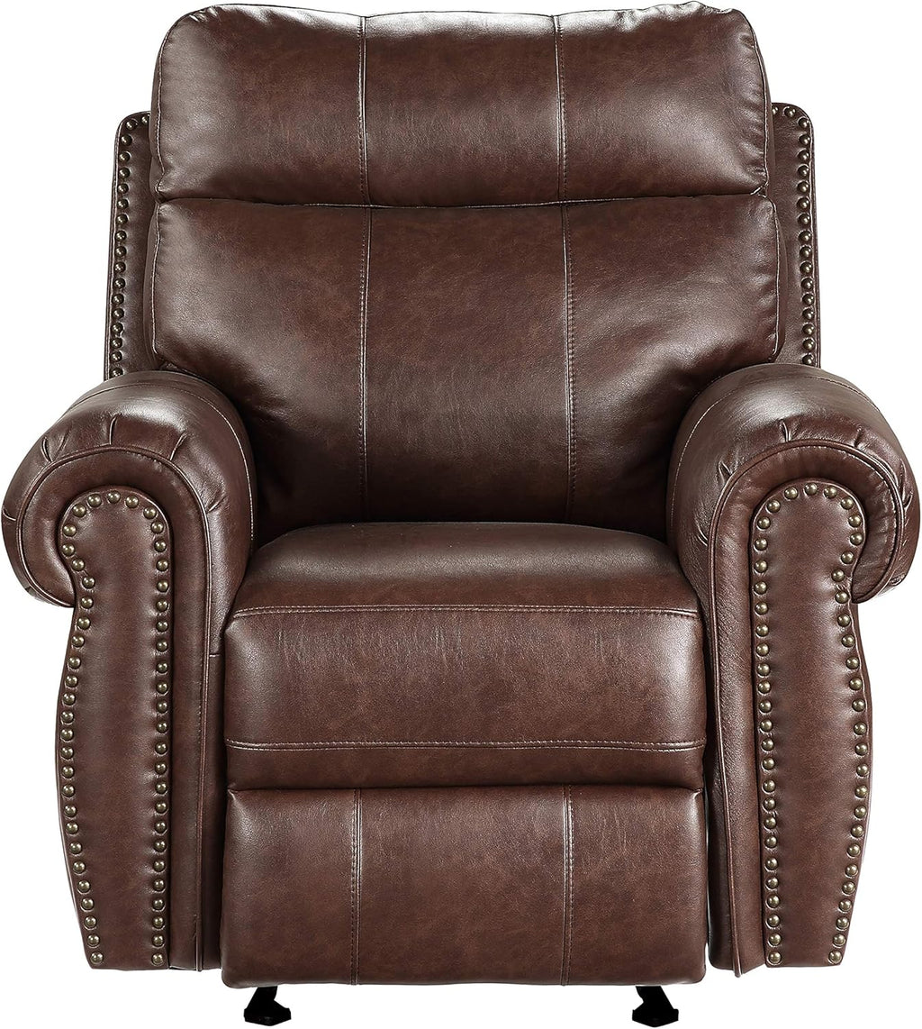 Brown Glider Recliner H1659