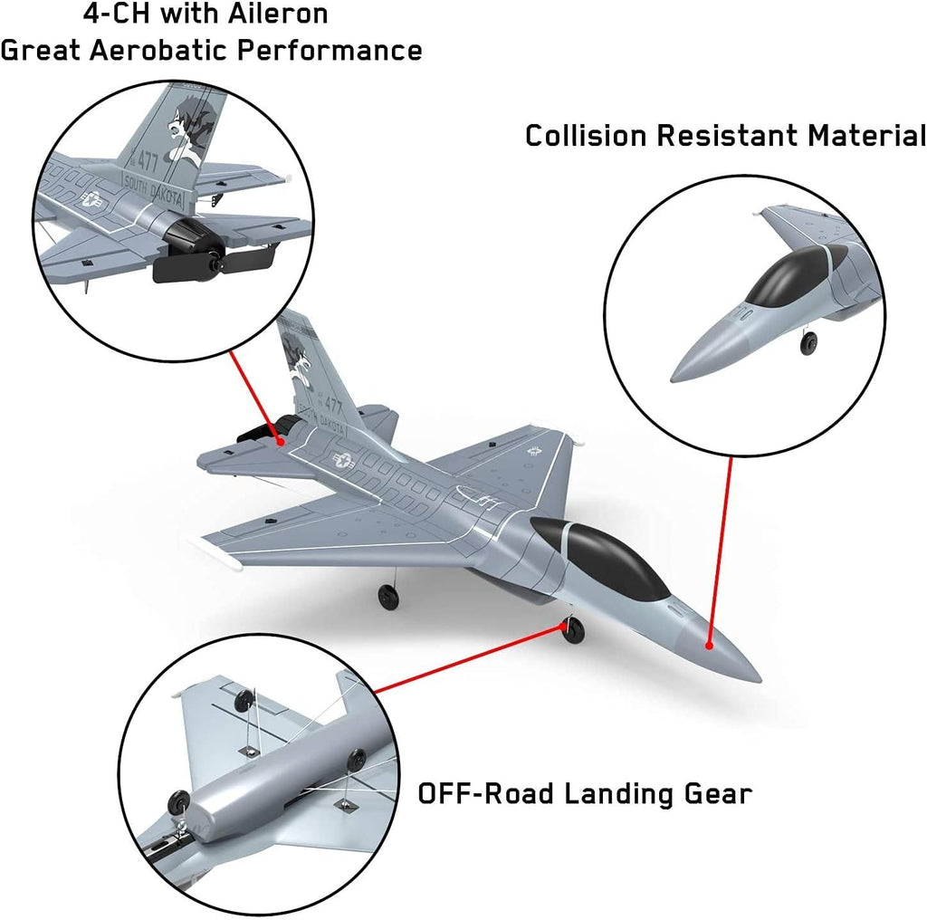 2.4Ghz 4-CH Remote Control Airplane W53767