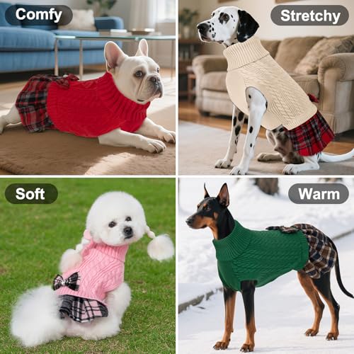 Dog Sweater with Bowtie J97612