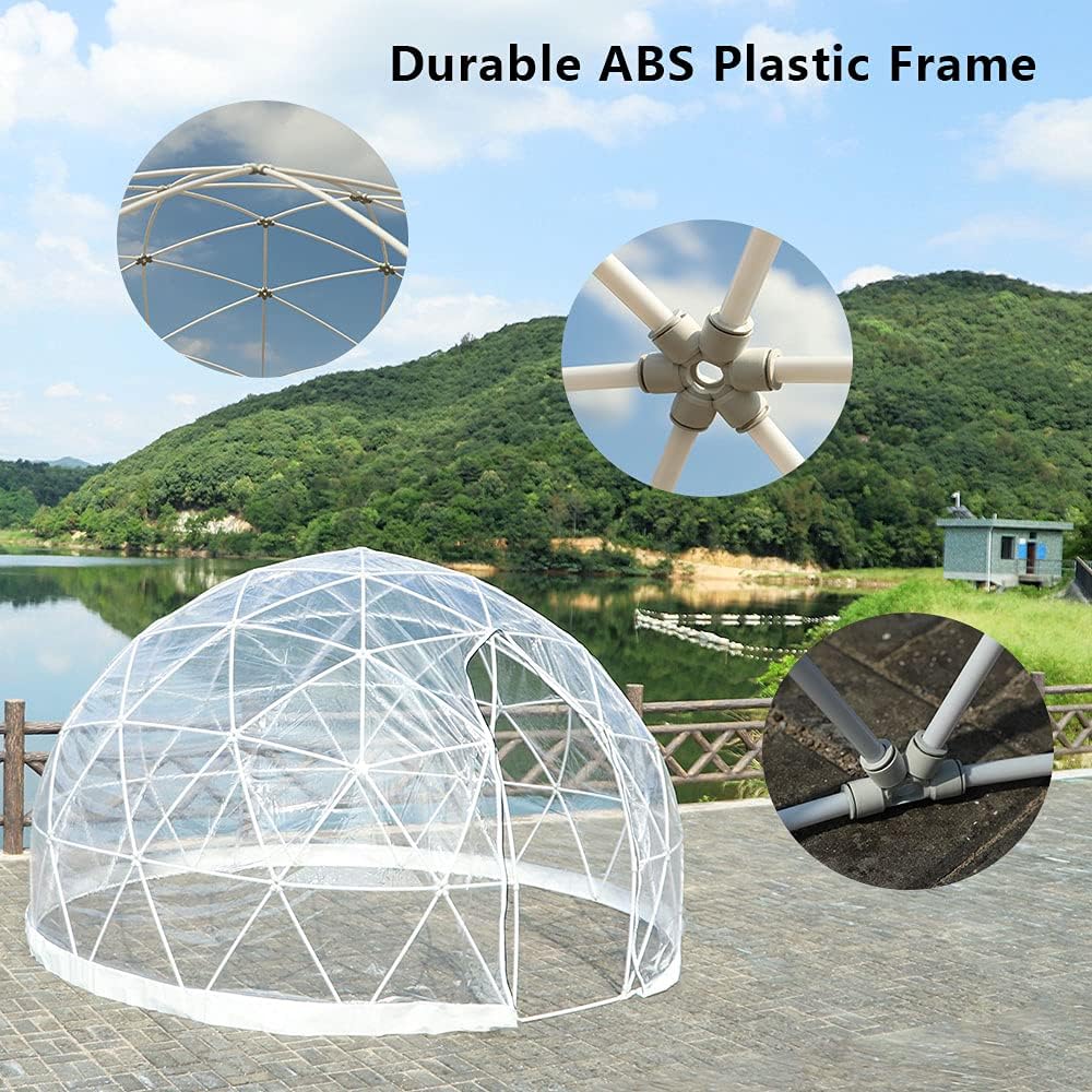12ft Clear Geodesic Dome Tent A359