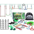 65 ft Ninja Slackline 12 Obstacles Obstacle Course B856269
